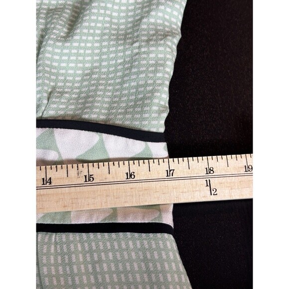 Ramy Brook Printed Taylor Maxi Dress Light Green Mint Print 14 Halter Neck Plus - Picture 11 of 15